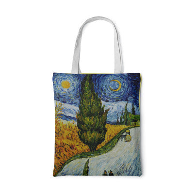 Barneys New York  | Sunflower Canvas Bag Creative Art Self Portrait Shoulder Bag Personalized Purse