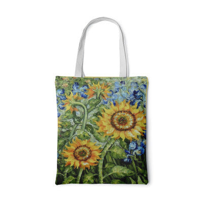 Barneys New York  | Sunflower Canvas Bag Creative Art Self Portrait Shoulder Bag Personalized Purse