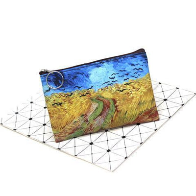Barneys New York  | Coin Purse Coin Oil Painting Small Square Bag