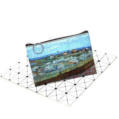 Barneys New York  | Coin Purse Coin Oil Painting Small Square Bag