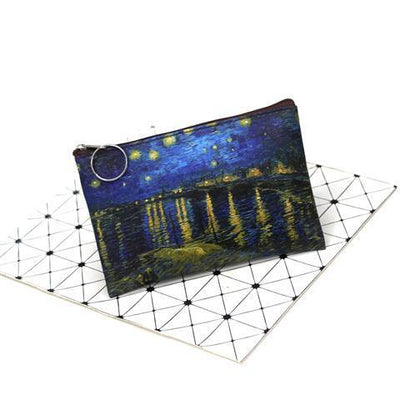Barneys New York  | Coin Purse Coin Oil Painting Small Square Bag