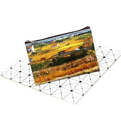 Barneys New York  | Coin Purse Coin Oil Painting Small Square Bag